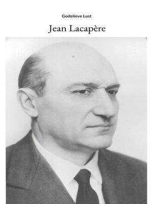 cover image of Jean Lacapère